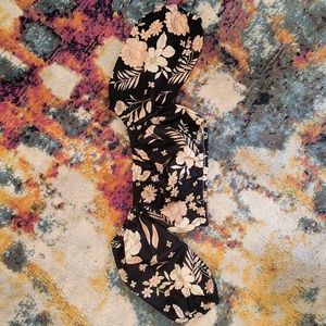 Toddler Crop Top Floral Bubble Sleeves Summer Indie Boho Festival